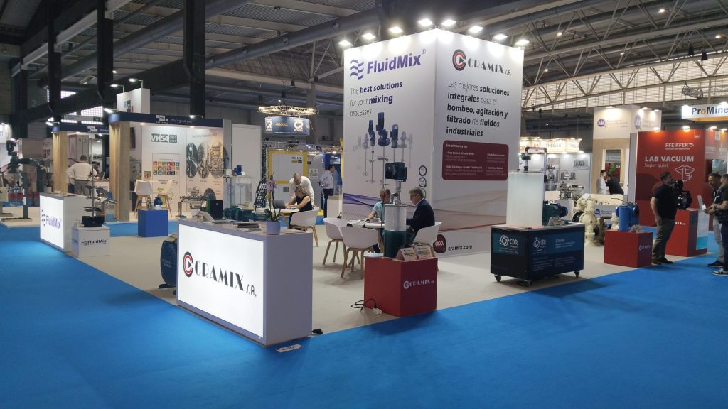 TECINSA presente en EXPOQUIMIA / EQUIPLAST junto a Cramix y Fluidmix