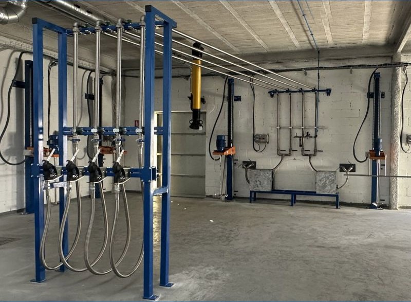 Instalación de TECINSA para fabricación de tintas base disolvente